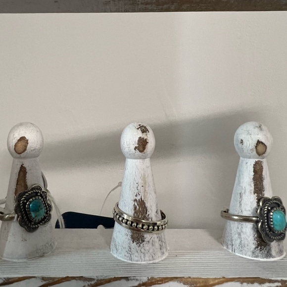 🔥Beautiful Classy Genuine Sterling 925 Silver Beaded Corona Band Ring 8 9 Gift - Picture 3 of 4